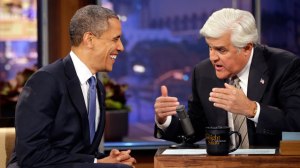Obama discusses his vision for America's future on The Leno Show. (Image courtesy of abcnews.go.com)