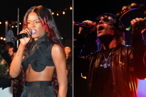 Rapper Azealia Banks and rock band Stone Roses battle it out on Twitter. (Image from diffuser.fm)