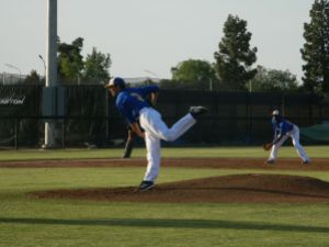 Senior pitcher Jeff McKenzie has pitched himself to 12 wins this season. 