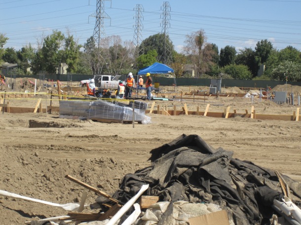 Tara Baraceros/The Runner CSUB's new dorms are expected to be completed by Jan. 2015. They are expected to house 500 students initially and 1,500 by full completion. 